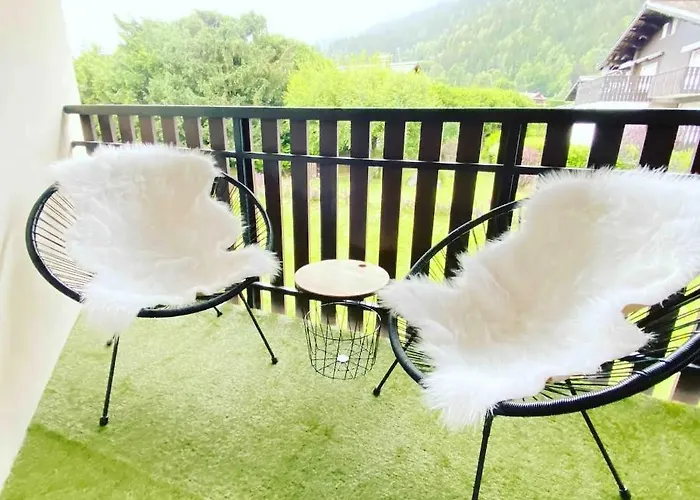 Apple Chamonix, Centre, Parking, Ski-in/out Lejlighed *